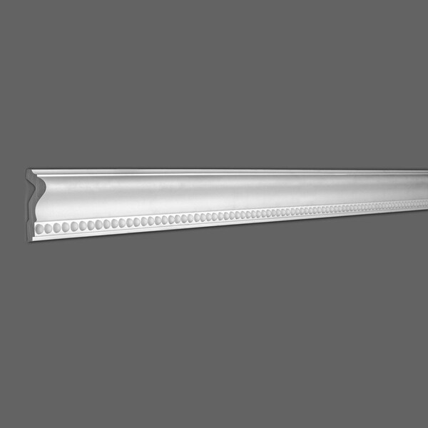 1 In. X 2-3/4 In. X 96 In. Dotted Polyurethane Panel Molding  48 LF, 6PK